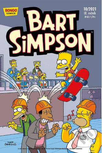 Simpsonovi - Bart Simpson 10/2021, Crew, 2021