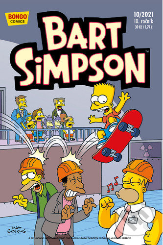 Simpsonovi - Bart Simpson 10/2021 - kniha z kategorie Komiksy