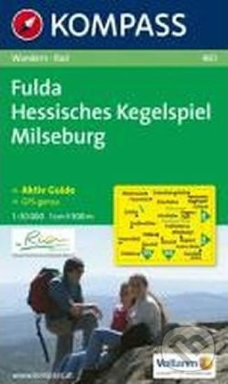 Fulda,Hessisches Kegelspiel,Milseburg 461 / 1:50T, Kompass, 2013