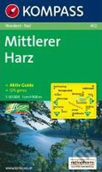 Mittlerer Harz 1:50T NKOM, Kompass, 2013