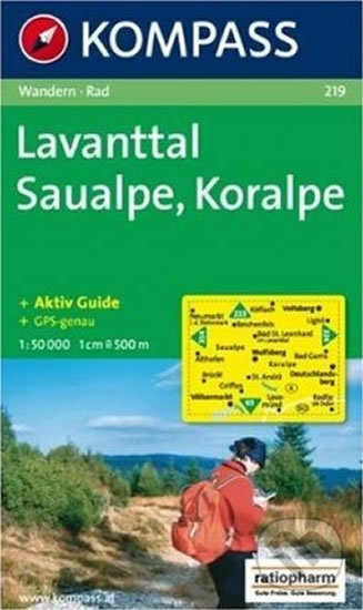 Lavanttal Saualpe,Koralpe 1:50T, Kompass, 2013