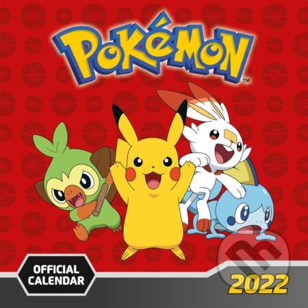 Oficiální dětský kalendář 2022: Pokémoni, Pokemon, 2021