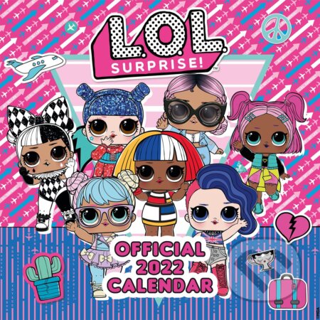 Oficiální dětský kalendář 2022: L.O.L. Surprise!, , 2021