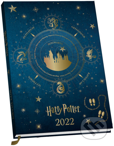 Diář A5 2022 Harry Potter: Bradavice - Hogwarts, Harry Potter, 2021