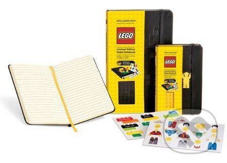 Moleskine - Lego čierny stredný zápisník, Moleskine, 2012