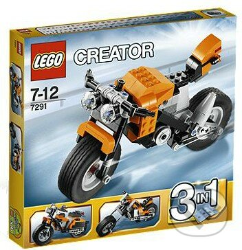 LEGO Creator 7291 - Cestný rebel, LEGO, 2012
