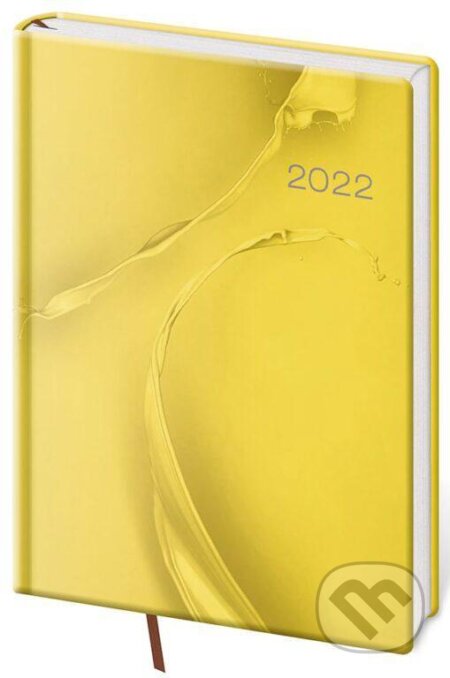Diář 2022 Vario - Yellow design, týdenní, A5, Helma365, 2021