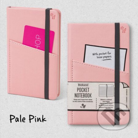 Bookaroo Kapesní zápisník A6 - růžový, EPEE, 2021