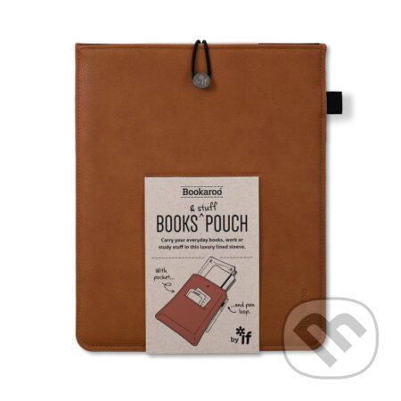 Bookaroo Pouzdro na knihu - hnědé