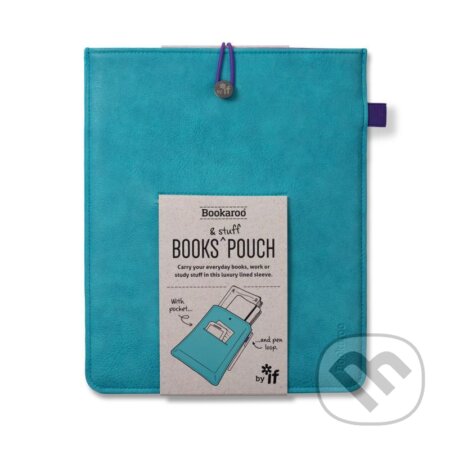 Bookaroo Pouzdro na knihu - tyrkysové