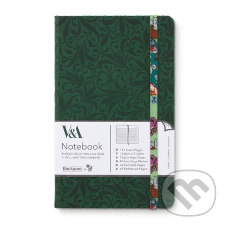Bookaroo V&A Zápisník A5 - Sundour Pheasant