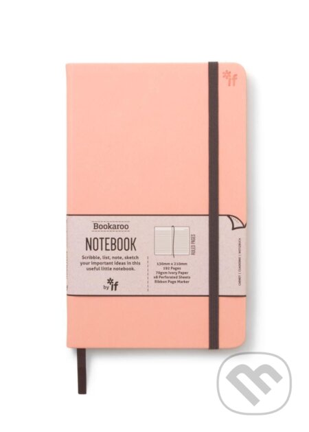 Bookaroo Zápisník A5 - růžový světle, EPEE, 2021