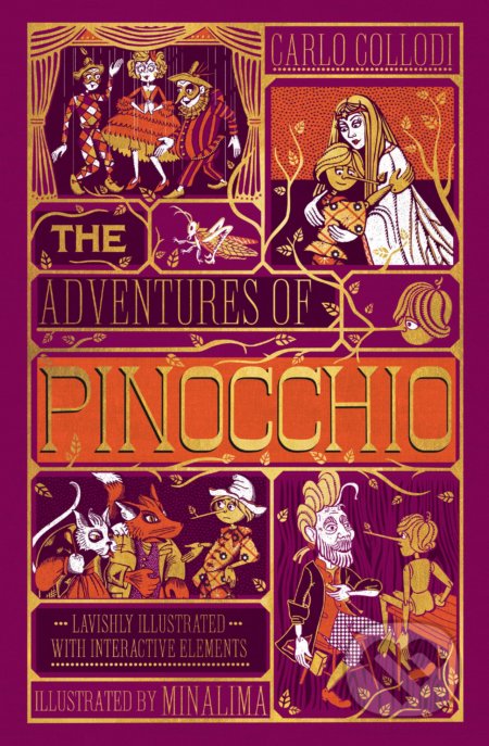 The Adventures of Pinocchio - Carlo Collodi, MinaLima (ilustrátor), HarperCollins, 2020