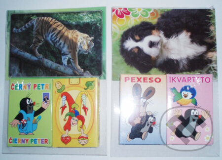 Paket kartové hry - různé motivy + pohlednice, Akim, 2012