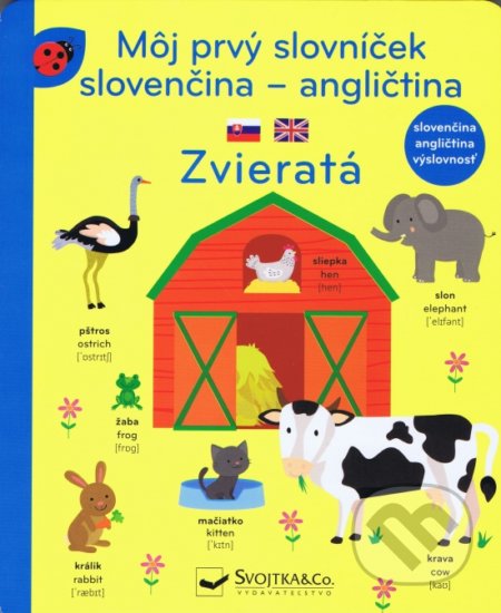 Môj slovníček slovenčina - angličtina Zvieratá, Svojtka&Co., 2021