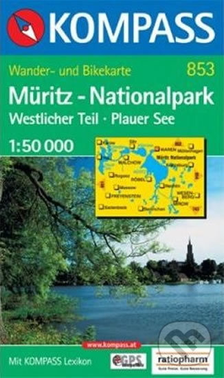 Müritz, Nationalpark 853 / 1:50T NKOM, Kompass, 2013