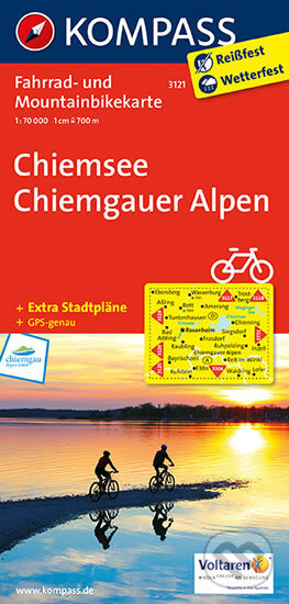 Chiemsee, Chiemgauer Alpen 3121 / 1:70T KOM, Kompass, 2013