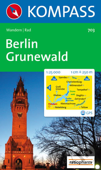 Berlin Grunewald 703 / 1:25T NKOM, Kompass, 2013