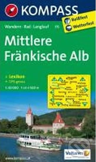 Kniha: Mittlere Fränkische Alb 1:50T (Marco Polo)