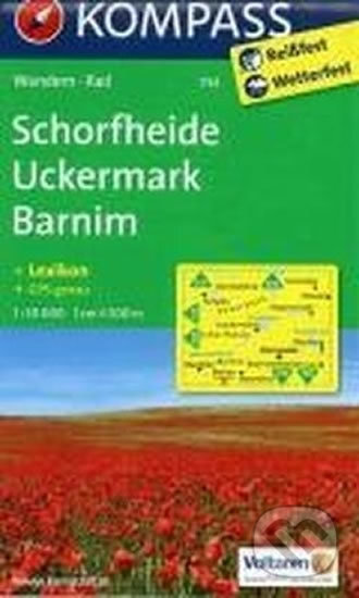 Schorfheide-Uckermark-Barnim 1:50T, Marco Polo, 2014