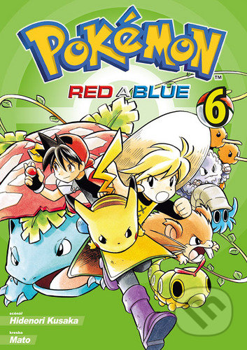 Pokémon Red a Blue 6 - Hidenori Kusaka - kniha z kategorie Komiksy