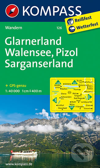 Glarnerland-Walensee  1:40, Marco Polo, 2014