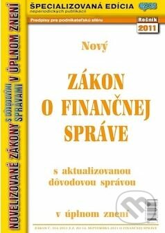 Zákon o finančnej správe, Epos, 2011