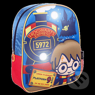 Detský blikajúci batoh Harry Potter: 3D Harry, , 2021