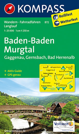 Baden-Baden-Murgtal  872 NKOM 1.25T, Kompass, 2015