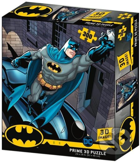 Puzzle 3D - Batmobile - puzzle z kategorie Filmový merchandise