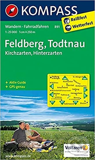 Feldberg-Todtnau 891  NKOM 1:25T, Kompass, 2017