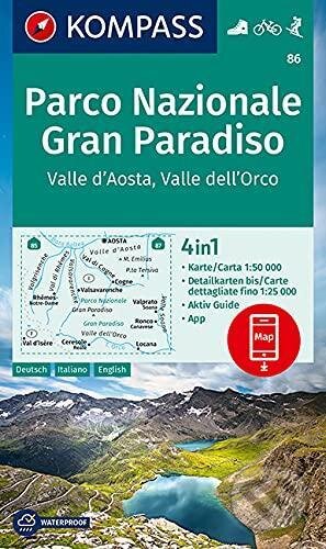Gran Paradiso , Valle d Ao   86  NKOM, Kompass, 2020