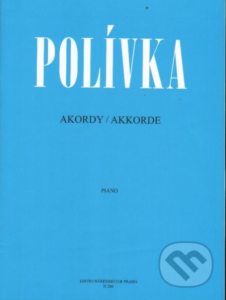 Akordy - Vladimír Polívka, Bärenreiter Praha, 2009