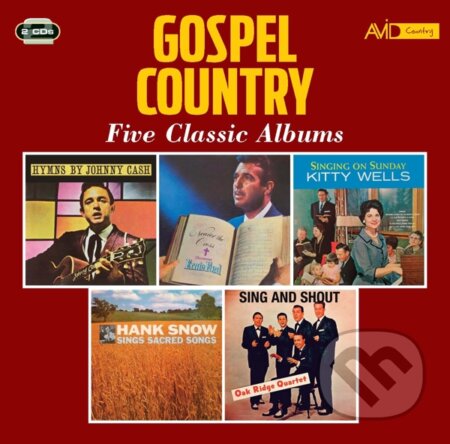 Country Gospel: Five Classic Albums - Country Gospel, Hudobné albumy, 2021