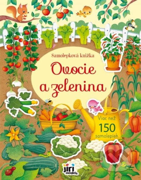 Samolepková knižka - Ovocie a zelenina, Jiri Models SK, 2021