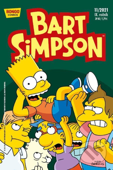 Simpsonovi - Bart Simpson 11/2021 - kniha z kategorie Komiksy