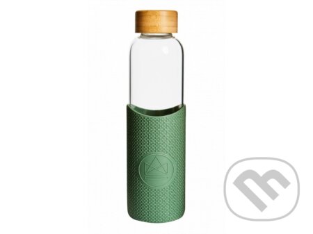 Sklenená fľaša na vodu Neon Kactus - Happy Camper 550 ml, Neon Kactus, 2021