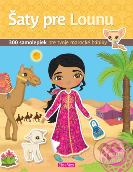 Šaty pre Lounu (300 samolepiek pre tvoje marocké bábiky) - kniha z kategorie Samolepky