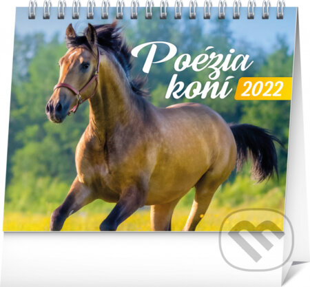 Stolový kalendár Poézia koní 2022, Presco Group, 2021