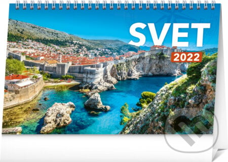 Stolový kalendár Svet 2022, Presco Group, 2021