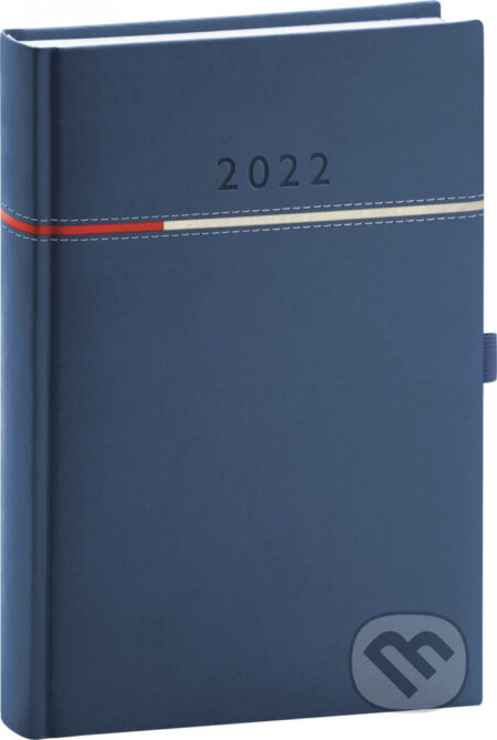 Denní diář Tomy 2022, modročervený, Presco Group, 2021