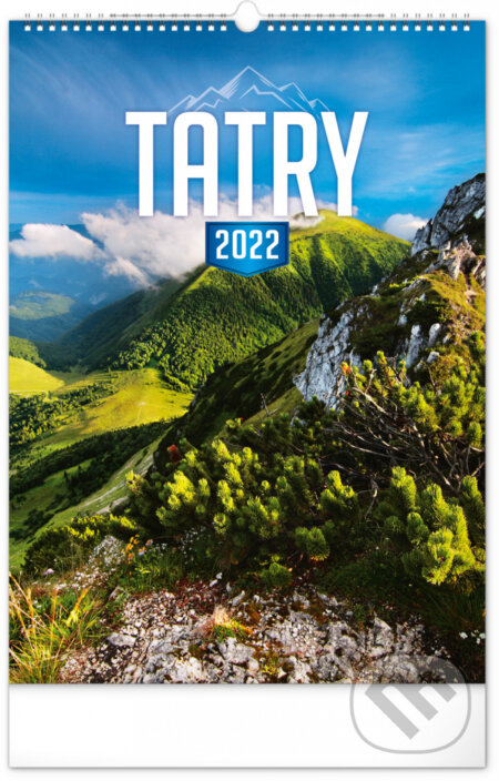 Nástenný kalendár Tatry 2022, Presco Group, 2021