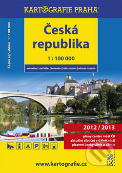 Česká republika 1 : 100 000, Kartografie Praha, 2010