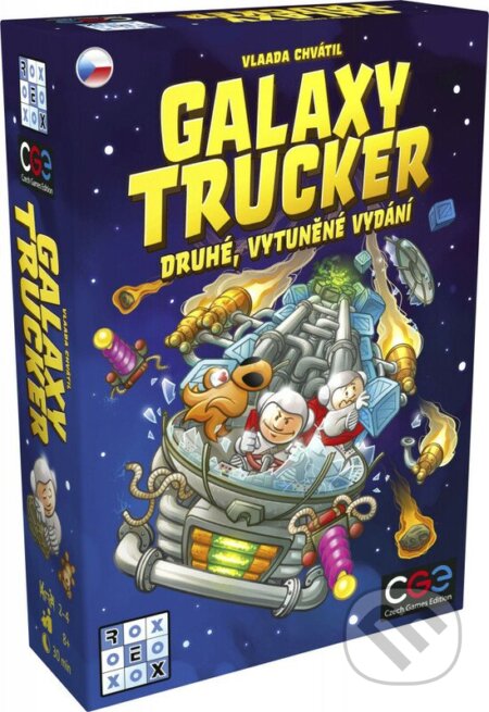 Galaxy Trucker: Druhé, vytuněné vydání - Vlaada Chvátil, REXhry, 2021