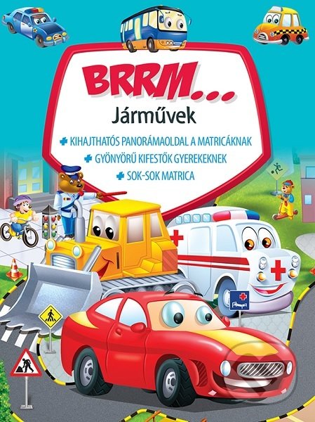 Brrm... Jármuvek, Foni book HU, 2020