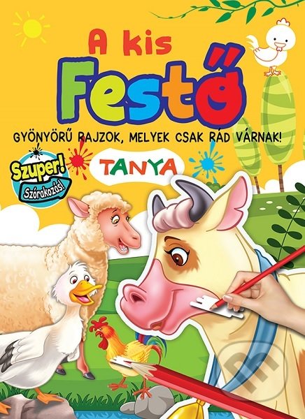 A kis festő - Tanya, Foni book HU, 2020