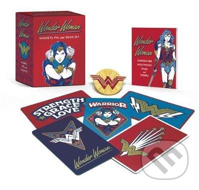 Wonder Woman (Magnets, Pin, and Book Set) - Matthew K. Manning - kniha z kategorie Komiksy