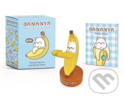 Bananya (Talking Figurine and Sticker Book) - Crunchyroll - kniha z kategorie Beletrie
