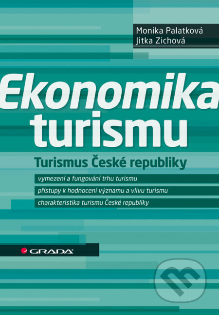 E-kniha: Ekonomika turismu (Jitka Zichová a Monika Palatková)