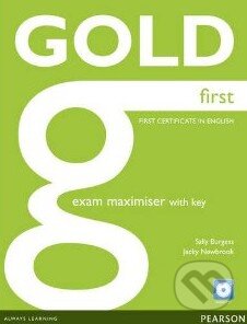 Gold First - Maximiser with Key and Audio CD Pack - Sally Burgess, Pearson